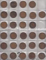 Ausztrália 1942-49. 1P Br (28x) 5klf évszám T:2,2-
Australia 1942-49. 1 Penny Br (28x) 5 different y...