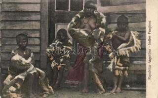 Fuegian Indians, Argentina