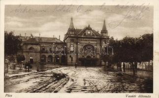 Pécs, vasútállomás