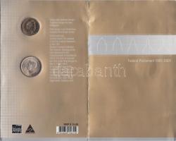 Ausztrália 1951. 1Fl Ag "Jubileum" T:1 + 2001. 1$ "Államszövetség centenárium" a...