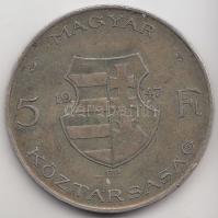 1947. 5Ft Ag "Kossuth" T:2-