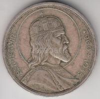 1938. 5P Ag "Szent István" T:2-