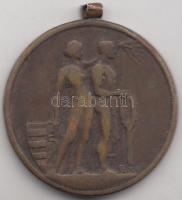 Sződy Szilárd (1878-1939) DN. "Budapest Székesfőváros Versenydíja" Br érem mellszalag nélk...