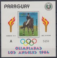 1984 Nyári olimpia, Los Angeles blokk Mi 395