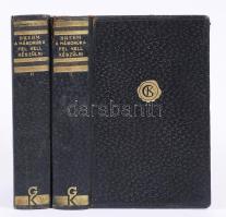 Bruno Brehm: A háborúra fel kell készülni I.-II. Bp., 1938, Grill Egészvászon kötésben