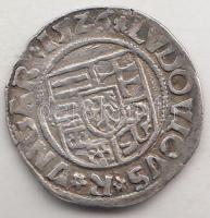 1526. Denár Ag "II. Lajos" (0,6g) T:2 Huszár 841., Unger I 673.p