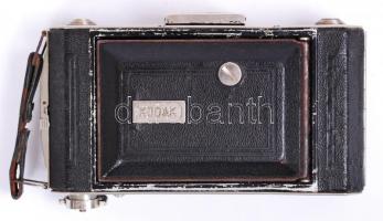 1934-1939 Kodak Vollenda 620 harmonikás fényképezőgép Kodak Anastigmat f4,5/105mm objektívvel, erede...