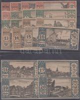 Német Birodalom / Berlin 1921. 21db klf városi szükségpénz T:I,I- Germany / Empire / Berlin 1921. 21pcs of different city banknotes C:UNC,AU