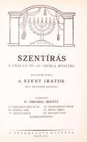 Szentírás a család és az iskola részére. Fordította: Frenkel Bernát. (A héber Biblia magyar fordítás...