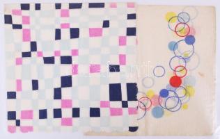 cca 1960 80 db klf szalvéta / napkins