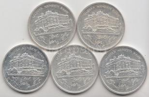 1992. 200Ft Ag "MNB" (5x) T:2