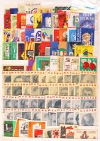 763 darabos rendezett, vegyes gyufacímke gyűjtemény