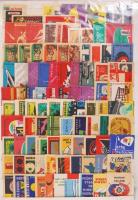 763 darabos rendezett, vegyes gyufacímke gyűjtemény