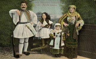 Greek family, folklore (EK)
