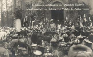 Funeral of the German empress, Hindenburg