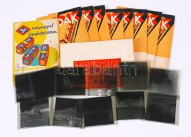 1941-1945 Cca 90db negatív a II. világháborúból /  Approx. 90 photo negatives from World War II