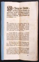 1785 II. József vámügyi rendelete táblázatokkal / 1785 Costums decree of Joseph II. 48p.