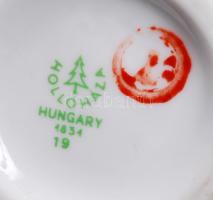 Porcelán tétel, jelzettek, hibátlanok, összesen: 5 db