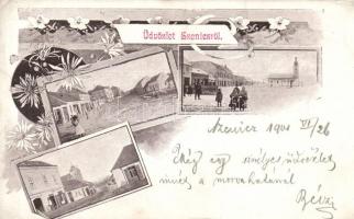 Szenice, Szenicz; floral