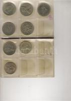Kis emlékpénz tétel Nagy-Britannia 3 klf modern 25P "Churchill, Elizabeth&Philip, Charles&Diana", Isle of Man 1Cr, Új-Zéland 2 klf 1$, Kanada 2 klf 1$ Ag T:1,2