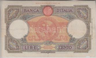 Olaszország 1931-1942. 100L T:III
Italy 1931-1942. 100 Lire C:F
Krause 55