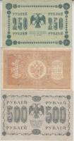 Oroszország 1909-1918. 5R-500R 7db klf bankjegy T:II-III
Russia 1909-1918. 5 Rubles - 500 Rubles 7pc...