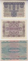Ausztria 1922. 10K + 20K + 100K T:I
Austria 1922. 10 Kronen + 20 Kronen + 100 Kronen C:UNC
Krause 75...