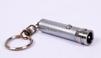 8 led égős mini kulcstartó lámpa, 4 cm