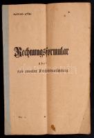 1780 Törvényi előírás a templomépítésekről és kivitelezési árakról, 13 lap.