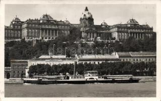 A Venus gőzös és a Királyi vár, Budapest / SS Venus