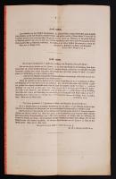 1787-1844 Magyar és német nyelvű rendelkezések a bányászattal és pénzveréssel kapcsolatban, 3 lap.