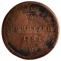 1782B 1/4Kr Cu T:2-/3
Unger III.:1339.a