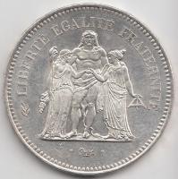 Franciaország 1977. 50Fr Ag "Herkules csoport" T:1-
France 1977. 50 Francs Ag "Hercul...