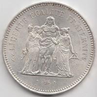 Franciaország 1976. 50Fr Ag "Herkules csoport" T:1-
France 1976. 50 Francs Ag "Hercul...