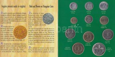 1995. 10f-200Ft, 11x különféle db, benne 200Ft Ag "Deák" dísztokos szettben T:BU
Adamo FO2...