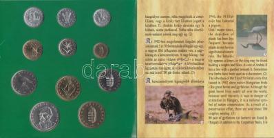 1995. 10f-200Ft, 11x különféle db, benne 200Ft Ag "Deák" dísztokos szettben T:BU
Adamo FO2...