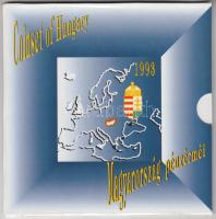 1993. 10f-200Ft 11x különféle db, szettben, benne 200Ft Ag "MNB" T:BU Adamo FO26