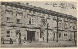 Esztergom Kossuth utca 25., Magyar király szálloda és éttermek