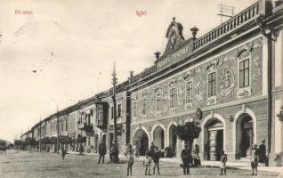 Igló, Fő utca Takarékpénztár / main street, bank