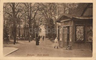 Pöstyén park, photo shop