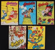 1984-1991 5 db Hahota és 4 db Hahota pörgető