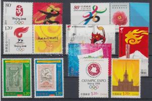 Olympic 10 diff. stamps, Olimpia 10 db klf bélyeg