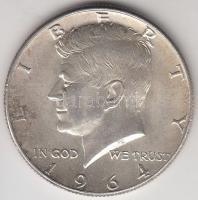 Amerikai Egyesült Államok 1964. 1/2$ Ag "Kennedy" T:2
USA 1964. 1/2 Dollar Ag "Kenned...