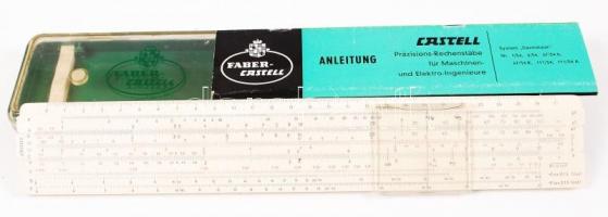 Faber Castell logarléc, eredeti tokjában, h:31 cm