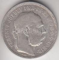 1893KB 1K Ag "Ferenc József" T:2-