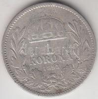 1893KB 1K Ag "Ferenc József" T:2-