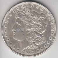 Amerikai Egyesült Államok 1887. 1$ Ag "Morgan" T:2/2-
USA 1887. "Morgan" Dollar ...