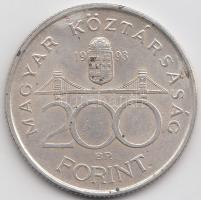 1993. 200Ft Ag "MNB" T:2