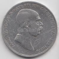 Ausztria 1908. 5K Ag "Jubileum" T:3
Austria 1908. 5 Corona Ag "Jubilee" C:F