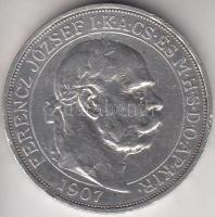 1907KB. 5K Ag "Koronázási évforduló" T:2-